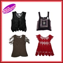 Artison Lace Crochet Top (FV-363)