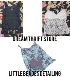 Beaded Detail Tops (Designer-Marken) lipstick,INC,..