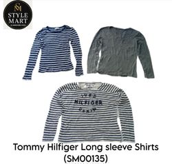 Tommy Hilfiger Long Sleeve T Shirts (SM00135)