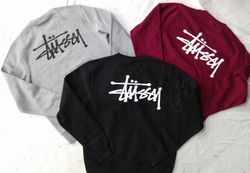 CR5902 Stüssy Upcycled Print Sweatshirts