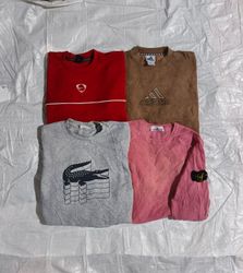 stone Island and vintage mix sweatshirts