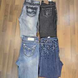 Jeans style Y2K AV-0645