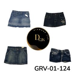 Y2K Urban Denim Minirock – Mode-Essential (GRV-01-..