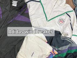 Jaquetas corta-vento vintage Adidas