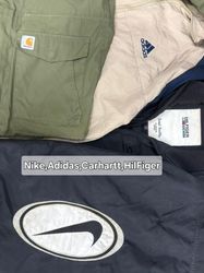 Vintage Nike, Carhartt, Adidas, Tommy Jacken