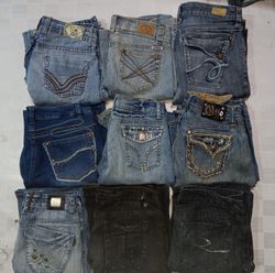 Y2K JEANS FLARE BOOTCUT JEANS