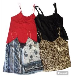 Op vintage 251 Y2K Sexy Slip tops