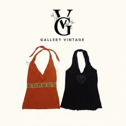 HAUTS EN COL HALTER Y2K