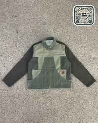 Upcycled Double Pocket Workwear Jacket