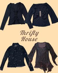 Y2k Grunge Tops(TH/104)