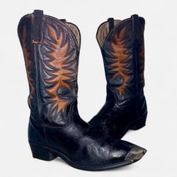 SA#384(2) Vintage Branded Cowboy boots
