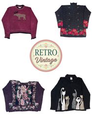 Vintage style crazy crash knitwear<E>