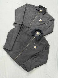 Carhartt acid wash Rework-Stil schwarze Detroit-Ja..