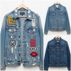 Denim Jacket Men's Women's Mix Lot