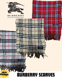 Premium Burberry Scarves 🧣