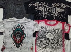 CR5921  Vintage Skull T-Shirts