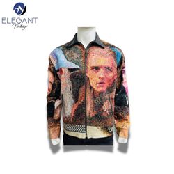 Collare in pelle arazzo riciclato - EVR0046