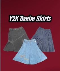 Y2K Denim Skirts - (15/01)