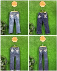 Y2K Flare Jeans Bundle | Embroidered & Embellished..