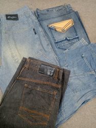 #222 Men Baggy Hip-hop Jeans