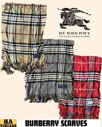 Premium Burberry Scarves 🧣