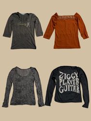 Y2k long sleeves Tops 005