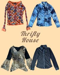 Retro Chic Y2k Tops(TH/109)