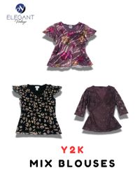 Y2K Mix Blouse - EV2092
