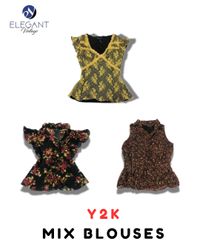 Y2K Mix Blouse - EV2093