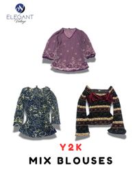 Y2K Mix Bluse - EV2097
