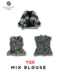 Y2K Mix Blouse - EV2109