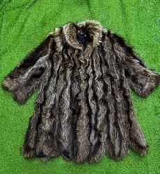 Real fur coats