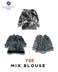 Y2K Mix Blouse - EV2118
