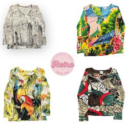 Multicolor Artistic Cityscape Abstract Print Stret..