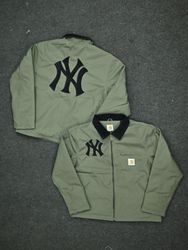 Veste Carhartt x NY Olive Green Detroit Rework Sty..