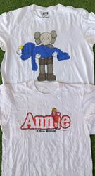 Camiseta branca de uma única costura (RV # 044)