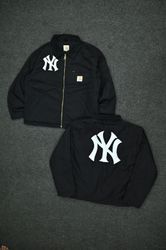 Veste Carhartt x NY Black Detroit Rework Style, br..