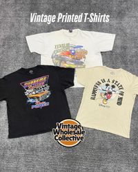 Vintage Printed T-Shirts - (16/01)