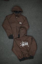 Giacche Stussy Active Wear Rework Style Marrone Sc..