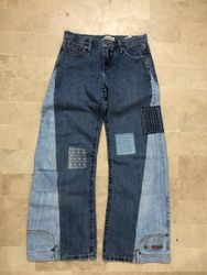 Upcycled Branded Patchwork Denim - 05pcs