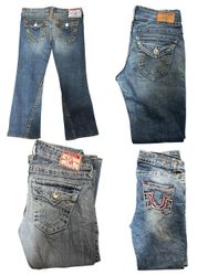 True religion jeans 17 pcs