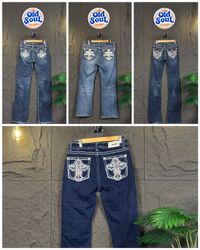 Y2K Flare Jeans Bundle | Embroidered & Embellished..
