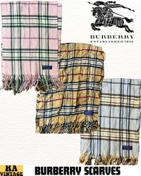 Vintage Burberry Scarves 🧣