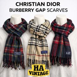 Premium Scarves Inc Christian Dior Burberry GAP