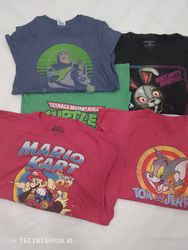 ZV1532 Unbranded Cartoon Print T-Shirts