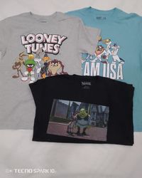 ZV1534 Unbranded Cartoon Print T-Shirts