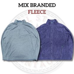 Fleece misti con marchi