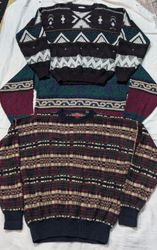 DARK SHADED PRINTED KNIT For MENS