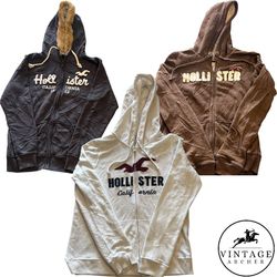 Y2K Retro Hoodies Hollister Mix Color and Design