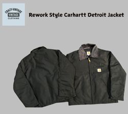 Rework style Carhartt Detroit jacket